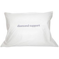 Diamond Support Feather Pillow- King: 20x36